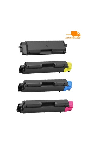 Colorful Toner Kyocera Tk-590 1t02kvanl0 -ecosys M6026cdn- M6526cdn 1 Set Uyumlu Toner