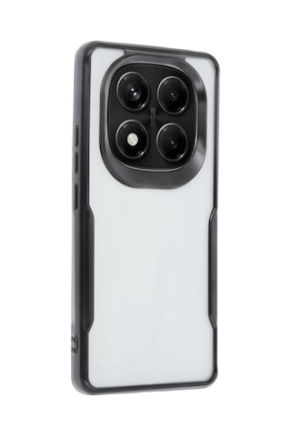Xiaomi Redmi Note 14 Pro 5g Uyumlu Kılıf Boyi Silikon Kapak - Siyah