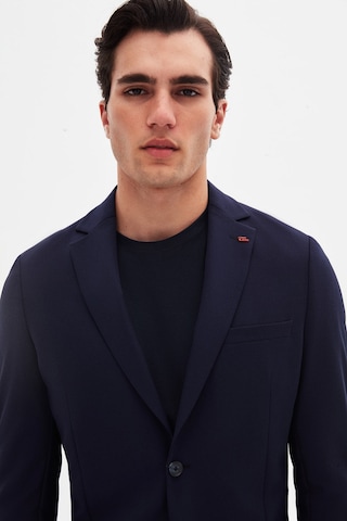 Twn Slim Fit Lacivert Düz Kumaş Ceket 4ec04e301464m Lacivert