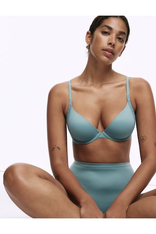 Marks & Spencer Body Soft Wired T Shirt Sütyeni Mavi