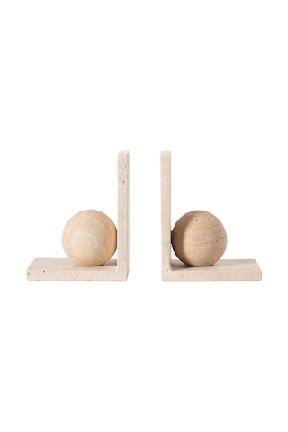 Mudo Home Traverten Kitap Desteği 12x9 Cm