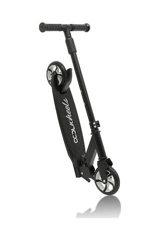 2 Tekerlekli Scooter Neon Katlanır Frenli 8yaş Scoter Yükseklik Ayarlı Çocuk Scooter Gri