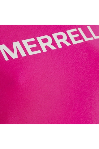 Merrell Merrell Kadın Günlük Giyim Tişört Logo F Tee Pembe/turuncu 073 Pembe