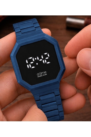 Dijital Led Dokunmatik Ekranlı Suya Dayanıklı 2 Yıl Garantili 3 Atm Unisex Kol Saati Vs.blkt.1101 Gümüş