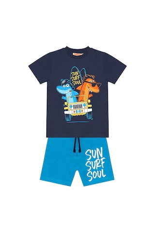 Shark Surf Erkek Çocuk T-shirt Şort Takım