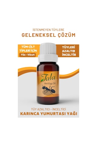 Tala Tüy Azaltıcı Dökücü ve İnceltici Karınca Yumurtası Yağı 20 ML