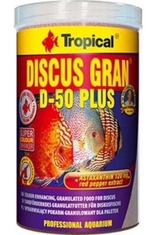 Tropical Discus Gran D-50 Plus 250Ml / 110Gr