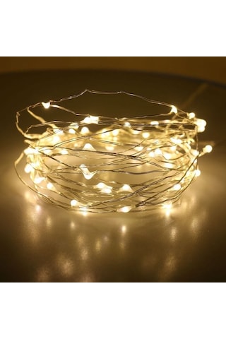 Alshop 5 Metre Gün Işığı Peri Led Pilli Gün Işığı