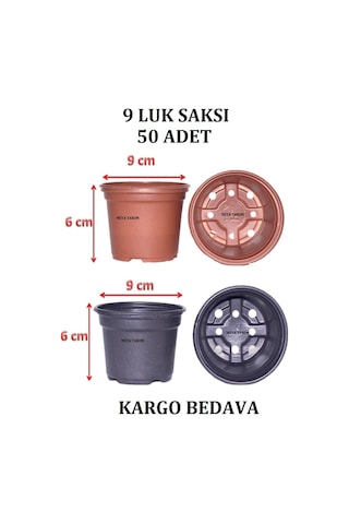 Vakum Saksı, 50 Adet, Plastik Saksı, Saksı, Üretim Saksısı