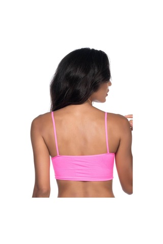 Neon Fuşya Mı Emay 4003 Soft İp Askı Büstiyer Neon Fuşya
