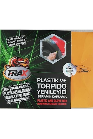 Trax Araç Iç Dış Tüm Plastik Aksam Yenileyici Seramik Kaplama