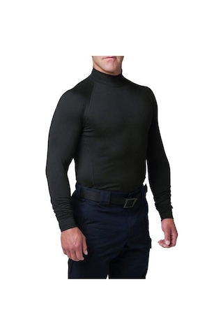 5.11 Mock Neck Ls Top Sıyah-4738 Çok Renkli
