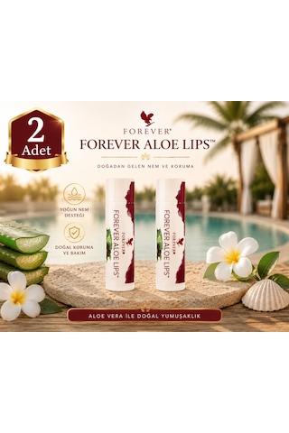 Forever Living Aloe Dudak Bakım Kremi 2'li