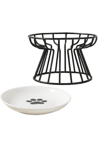 Homyl Kediler Ve Köpekler Için Seramik Yükseltilmiş Hayvan