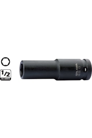 Ceta Form C64-h12 12mm 1/2” 6 Köşe Derin Havalı Lokma