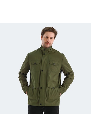 Slazenger BROOKS Erkek Yeşil Mont & Kaban