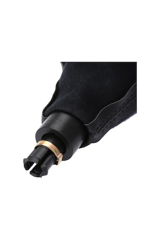 Fortunelane Vw Passat B6 6v Manual Shift Knob + Cap + Frame Set - Black & Chrome Black Siyah