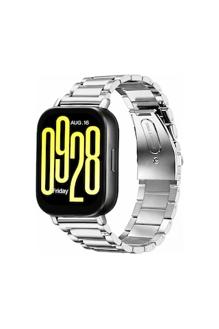 Xiaomi Redmi Watch 5 Active/lite Amazfit Gtr 2e 47mm Uyumlu 22mm Paslanmaz Çelik Akıllı Saat Kordonu