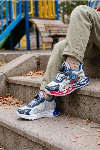 Vojo Kids Ortopedik Taban Kahraman Sneaker Spor Ayakkabı 267800001902 09 Lacivert