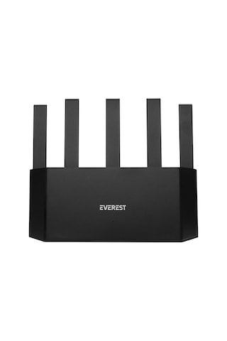 Everest Ewr-x3000mbps-v1 X3000mbps Dualband 5 6dbi 1 Wan Port + 3 Lan Port Wi-fi 6 Wisp+ap+repeater Destekli Kablosuz Wifi Router