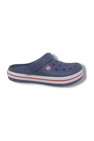 Zerhan Cflex 145 Unisex Lacivert Kırmızı Beyaz Sabo Terlik Sandalet Lacivert