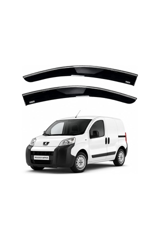 Peugeot Bipper Cam Rüzgarlığı Kromlu 2008+ Sonrası Uyumlu 2'li