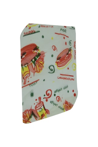 Bursa Plastik Bursburger Döner Hamburger Sandviç Hışır Poşeti 13x14 2000 Adet Sku: Smg8690010242044 Açık