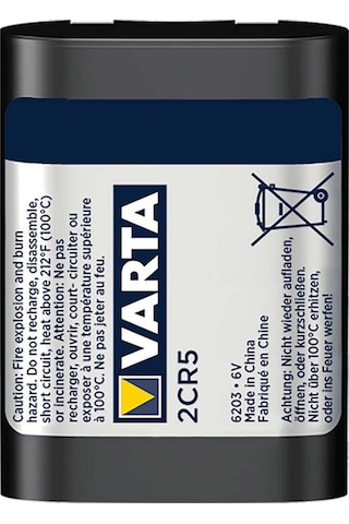 Varta 6203 Professional 2Cr-5 6V Lityum Pil