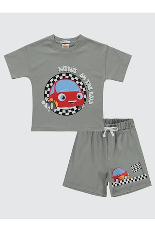 Civil Boys Erkek Çocuk Takım 2-5 Yaş Gri Mavi