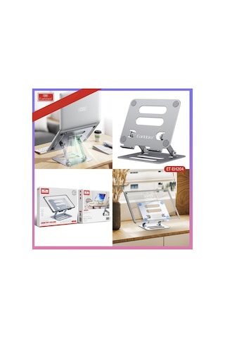 Earldom Eh204 Ayarlanabilir Metal Laptop Ve Tablet Standı