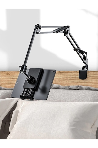 Dailytech 360 Derece Uzun Kol Tablet Telefon Tutucu Stand Stant