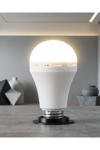 Şarj Edilebilir Led Ampul Soğuk Beyaz E27 Uczzz35wşarjlıampul-8 Diğer