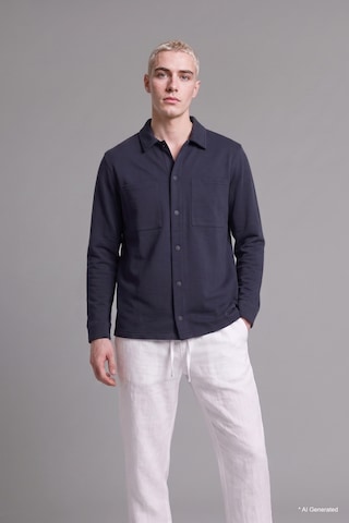 Defacto Regular Fit Çift Cepli Gömlek Ceket H6548ax26aunv146 Lacivert-nv146