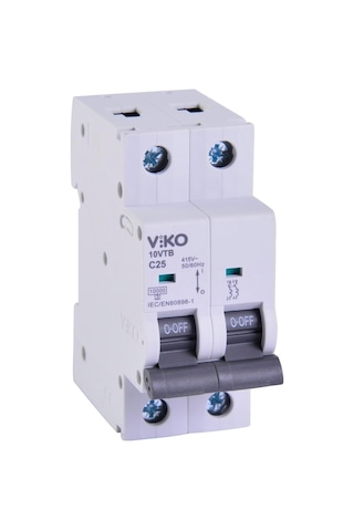 Sigorta 10ka C Tipi 2 Kutup 25a