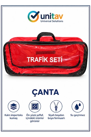Unitav Eko Trafik Ve İlk Yardım Seti Tüvtürk Muayene Onaylı