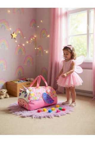 Dream Vest Pembe Unıcorn Spor Çantası U2033 Pembe