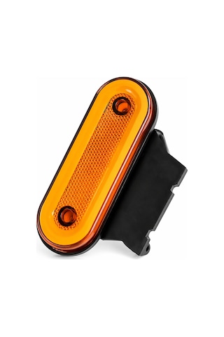 Mega Oto Market 12v Led Braketli Oval Yan Etek Lambası Sarı Neon Araç Altı Aydınlatma 1 Adet