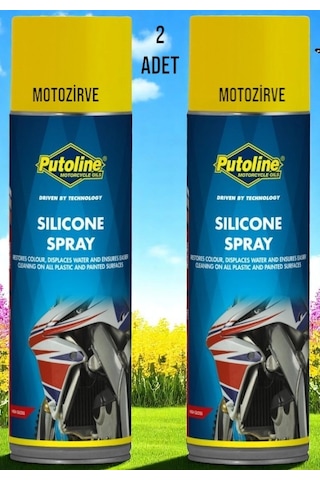 Putoline Parlak Boya İçin Silikon Sprey Parlatıcı Cila 500ml 2 Adet