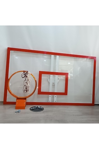 Mia Basketbol Panya Seti 105 180 8 Mm Solid Polikarbon 45 Cm Yaylı Çember