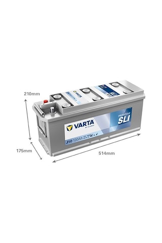 Varta J10 12v 130 Ah 1000a Promotive Slı Akü Üretim Yılı:2026