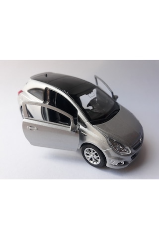 Opel Corsa Opc Metal Araba Dıecast Koleksiyon Metalik Gri
