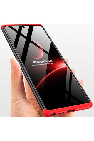 Samsung Galaxy Uyumlu Note 20 Kılıf Zore Ays Kapak-Siyah