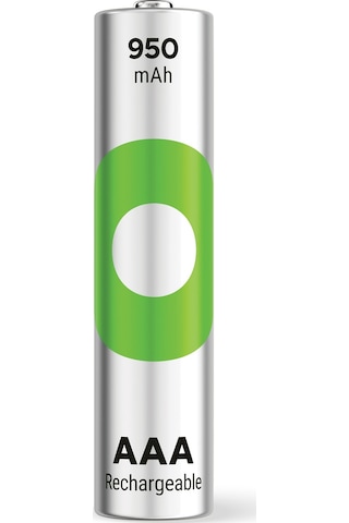 GP ReCyko 661094 1000 Serisi 950 mAh AAA Ni-MH Şarj Edilebilir İnce Kalem Pil 4 + 2'li