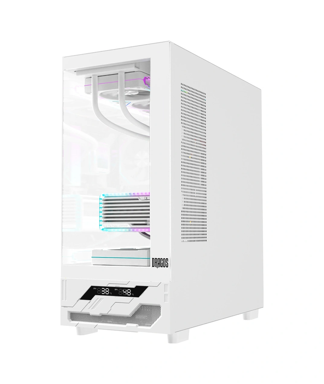 Dragos DRX7757 R7-7700 32 GB 1 TB Nvme SSD 16 GB RTX5060Tİ 24.5" Free Dos Masaüstü Oyuncu Bilgisayarı