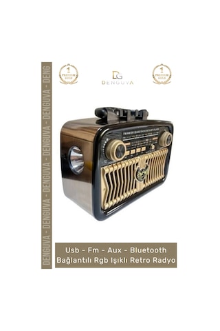 Radyo Everton Rt552 Bluetooth Nostalji Retro Usb Güçlü Şarjlı Radyo Mp3 Player Müzik Kutusu