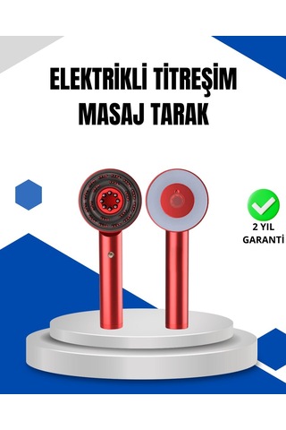Northcity Mikro Akım Saç Masaj Fırçası - Yağ Uygulamalı Elektrikli Saç Bakım Cihazı