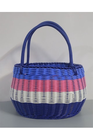 Xiaaokeji Büyük Dört Renkli Açık Hava Piknik Sepeti Meyve Sepeti, Hediye Sepeti Çok Renkli