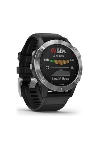 Garmin Fenix 6 Multispor GPS Akıllı Saat (Distribütör Garantili) Gümüş