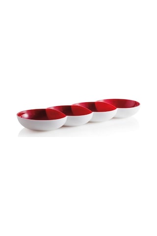 Tupperware Berrak Çerezlik Kırmızı Kırmızı Beyaz
