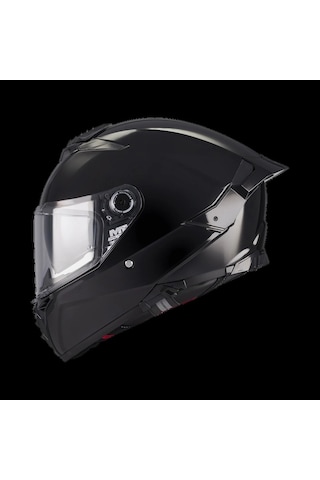Helmets Thunder 4 Sv Parlak Siyah Motosiklet Kaskı -yeni Seri